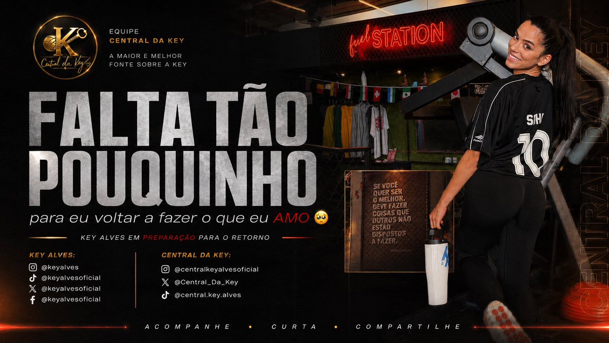 Central_Da_Key's tweet photo. Key Alves atualizou o Instagram com registros de treino e preparação física em São Paulo.
Na legenda, ela destacou a expectativa pelo retorno àquilo que ama fazer.
🔑 https://t.co/YIOqa8kSup
#KeyAlves #Vôlei #Brasil https://t.co/XGseae57Jp