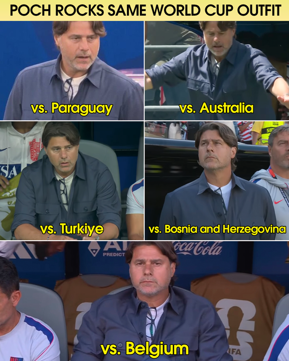 MenInBlazers's tweet photo. Mauricio Pochettino Halloween costumes are gonna be flying off the shelves come October 👕 https://t.co/xSi9kmJu03