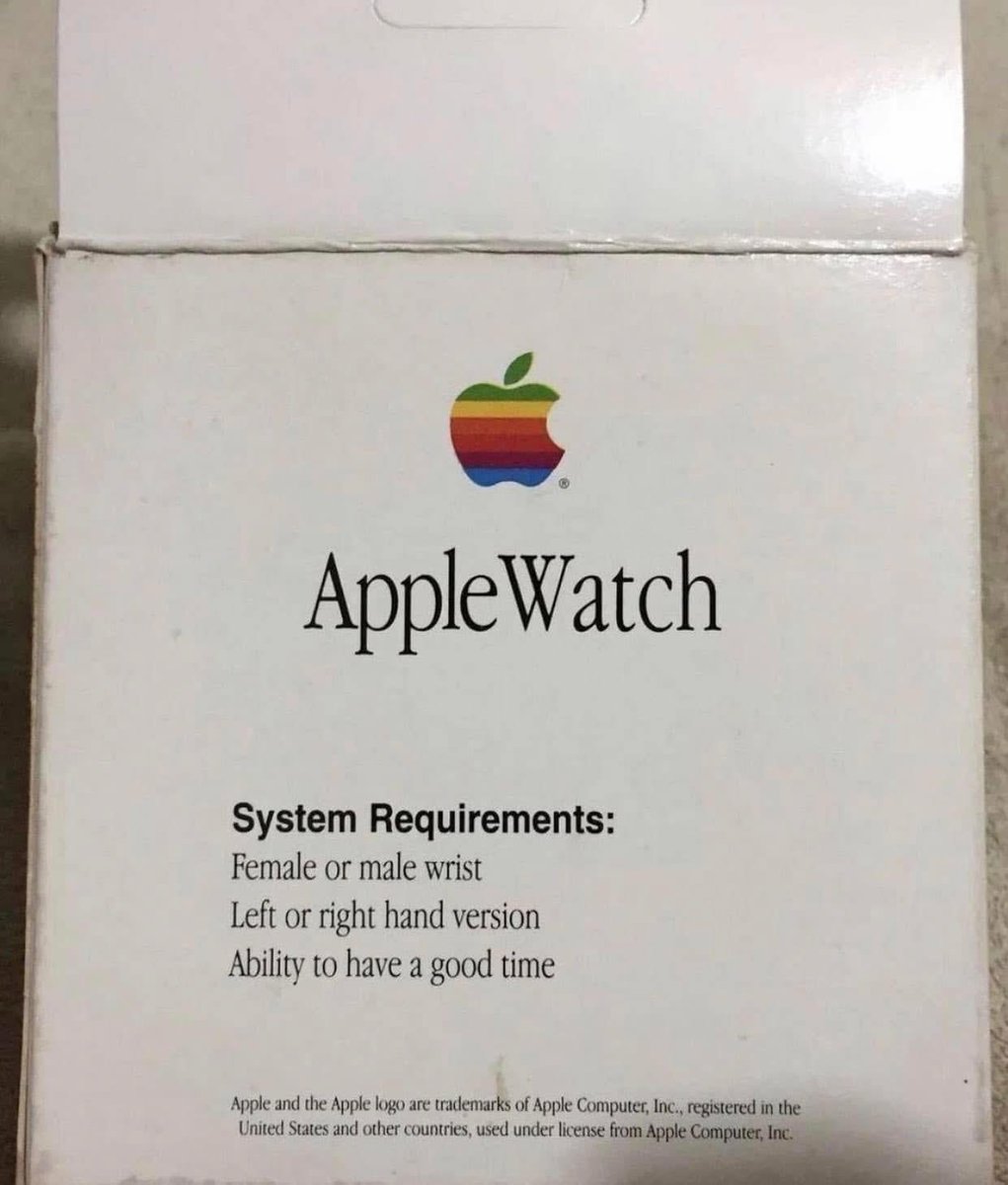 ComputerLove_'s tweet photo. Apple Watch from 1995. https://t.co/2qhUi885WI