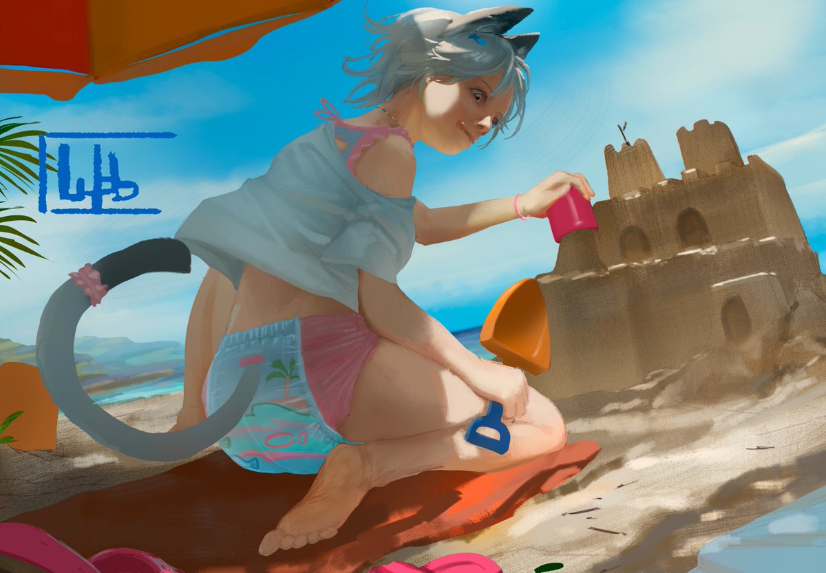 wobblesbabbles's tweet photo. Painting commission! https://t.co/R431vNuYbd