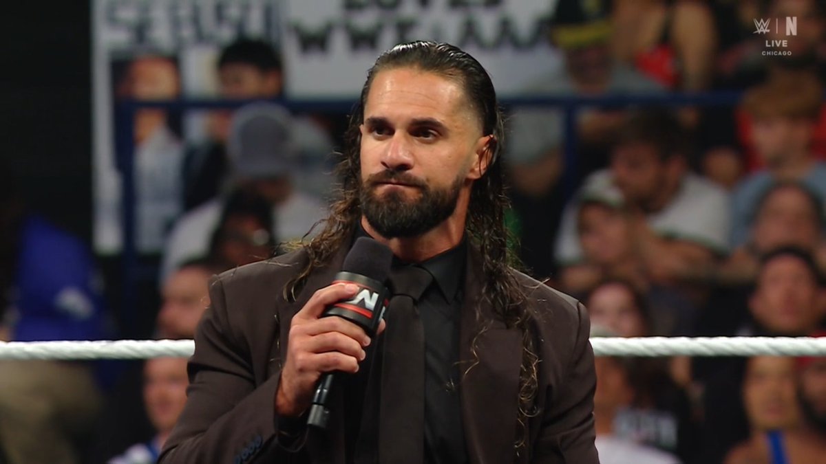 pwd_offl's tweet photo. "There was three of us" - Seth Rollins

#WWERaw https://t.co/emD5KGPZyr