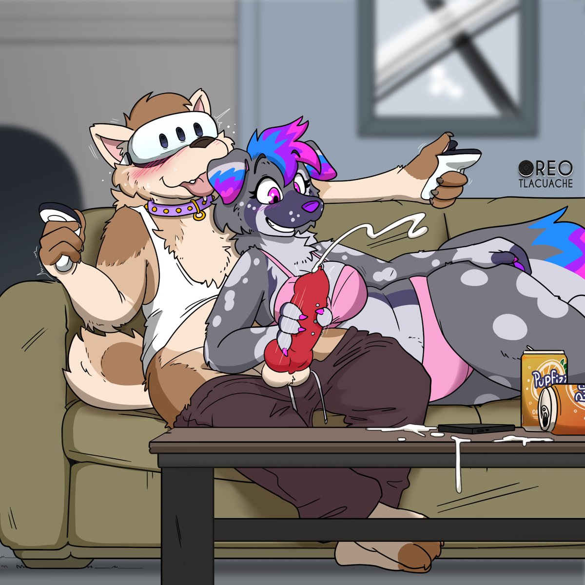 Oreo_tlacuache's tweet photo. [NSFW] Helping with the immersion 💦
Comm for @kadehalifax3 feat Letra @dirtybirdieX https://t.co/UXrTnOxnfQ