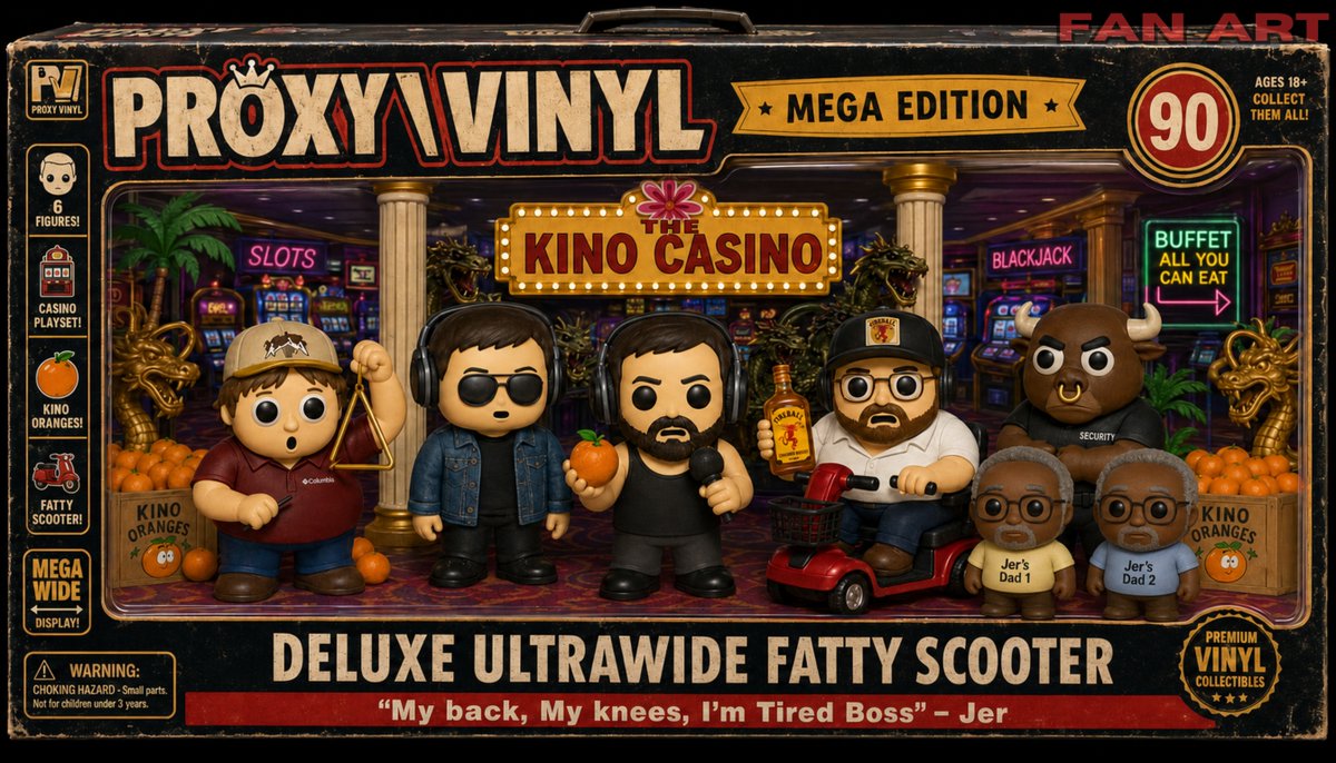 Airborne71LLC's tweet photo. Again another of our takes for the Proxy Vinyl based on our friend @KinoHydraHead amazing work.
#TheCornering #CoffeeBrandCoffee #WhatAreTheOrangesFor #thequartering #popvinyl #thequarteringdrama #quartering #kinocasino
@bradcooluncut @Andywarski @kinocasinoclips
Also
#savestargate
