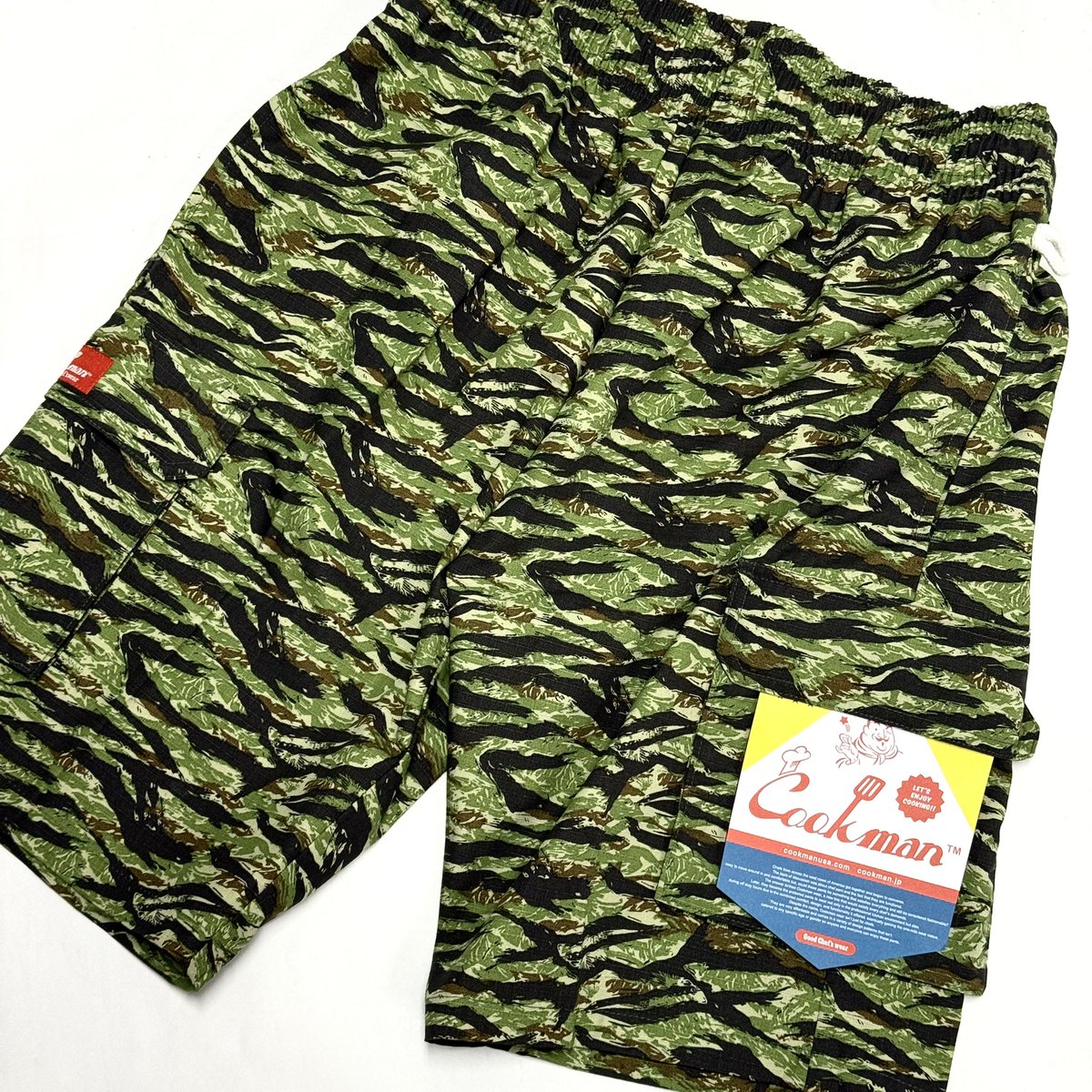 seek_destroy_'s tweet photo. Cookman (クックマン) 
CHEF カーゴ ショーツ Ripstop Tiger Camo
https://t.co/1WziL7QxTH https://t.co/eTkviZzxuT