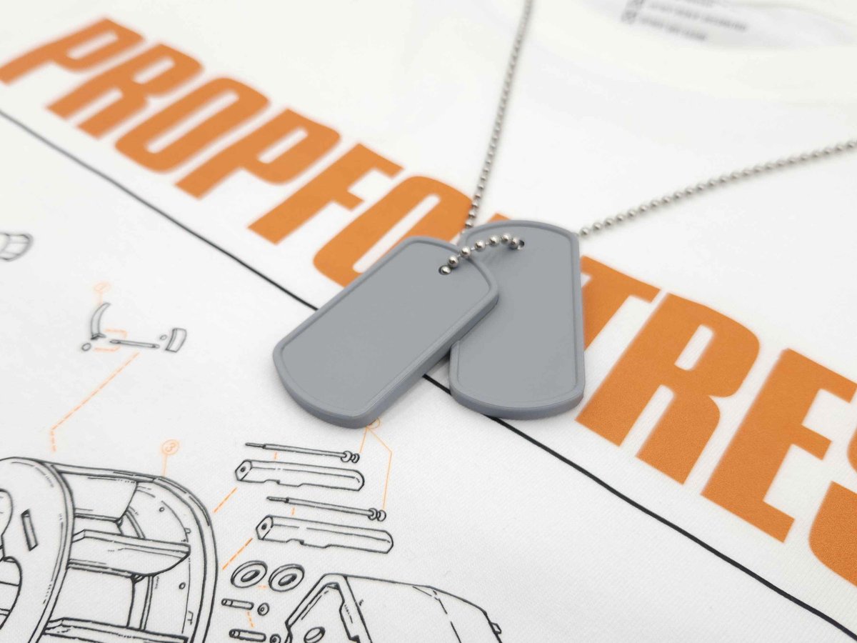 plasticbruv's tweet photo. PROPFORTRESS SHIRTS ARE HERE!
Featuringcomfortable fit, high quality printing and original art. Free dogtags for the first week of orders! https://t.co/h88JyHunaL