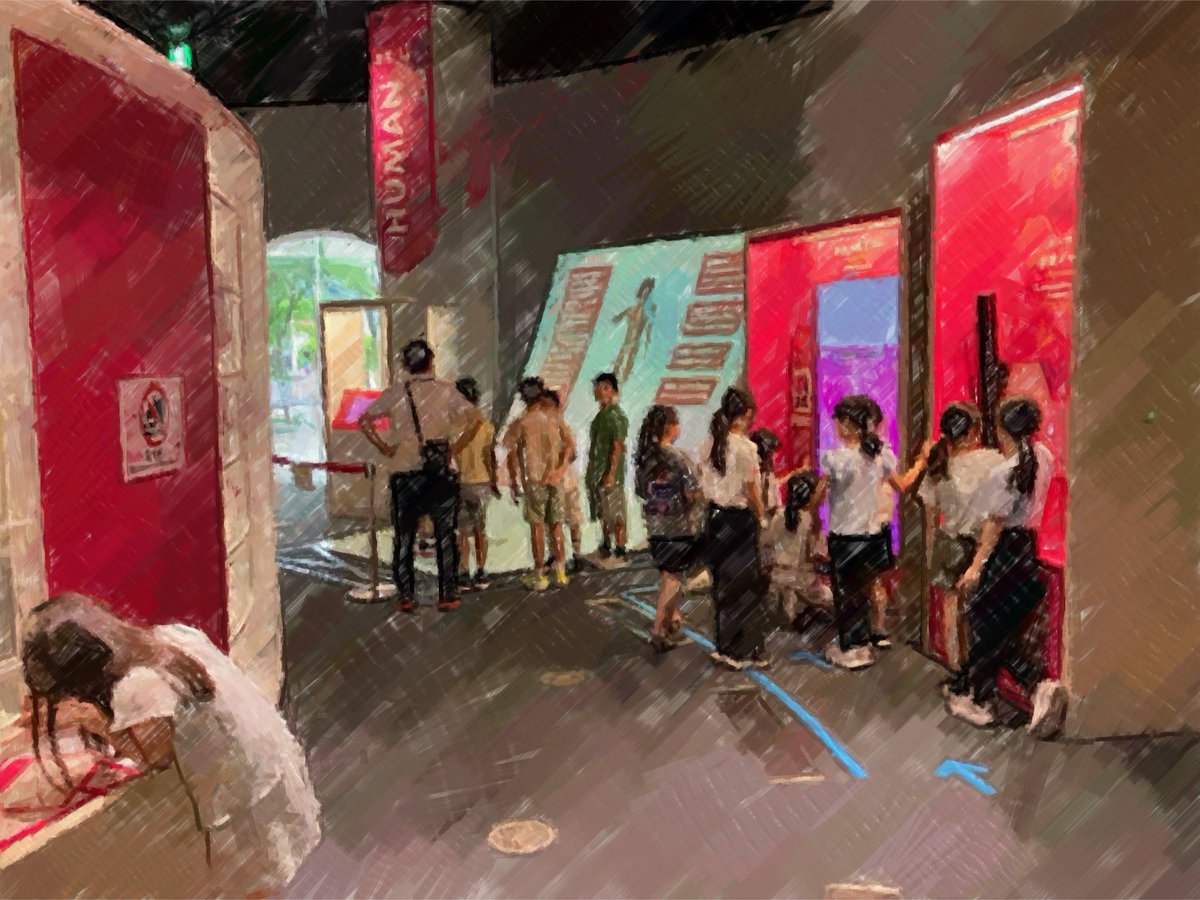 onarimones's tweet photo. みなと科学館見学（4年生）
展示室と気象科学館で学びます。
体験型のブースが多くて、とても楽しいです😀 https://t.co/kClBDkRE0E