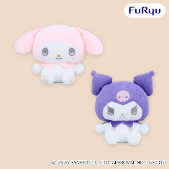 ❣今日の新景品❣ 『#マイメロディ』『＃クロミ』のきゅるりんBIG