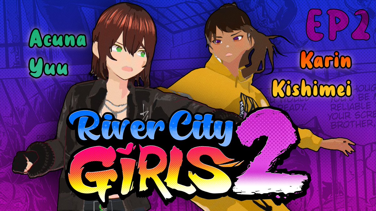 KarinKishime1's tweet photo. mORNING~ n goodnight to me.

Later when I woke up at 4.30pm, we will have a girl street fight with @AcunaYuu playing River City Girls 2 again. https://t.co/VDWVVErTFA