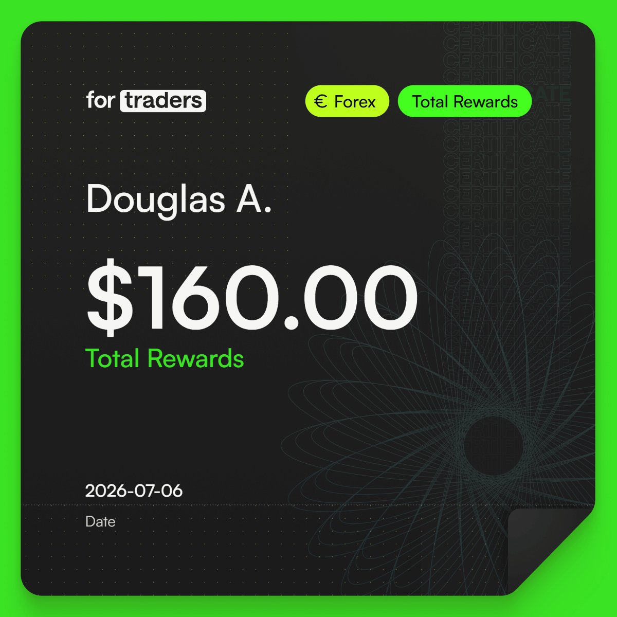 odouglasalex's tweet photo. Dando sequência à ForTraders Prop Firm.
- Mês passado, removeram a regra de margem.
- Payout de uma conta gratuita de US$ 6k (campanha das 50 mil contas), limitada a US$ 200 de lucro.
- Recebi US$ 135 em USDC (ERC-20) na OKX. 
Meu Primeiro payout em prop firm após 1 ano. https://t.co/HwxSbESIXW