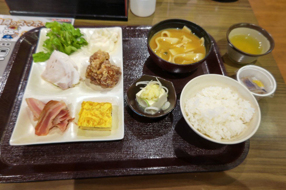 misokakr7's tweet photo. 夏休み5日目
いさけんにて朝食ビュッフェ https://t.co/YchYpDW5pL