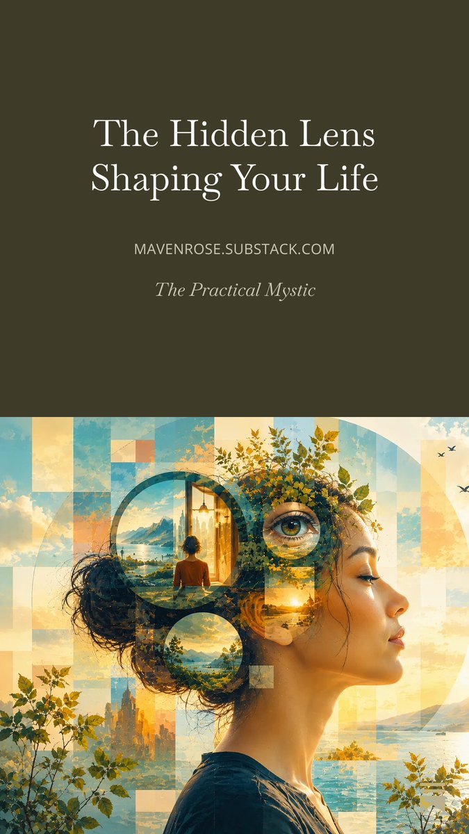 Mavenrose's tweet photo. The Hidden Lens Shaping Your Life https://t.co/czsM3uWcZL https://t.co/Cmf1M7vOr1