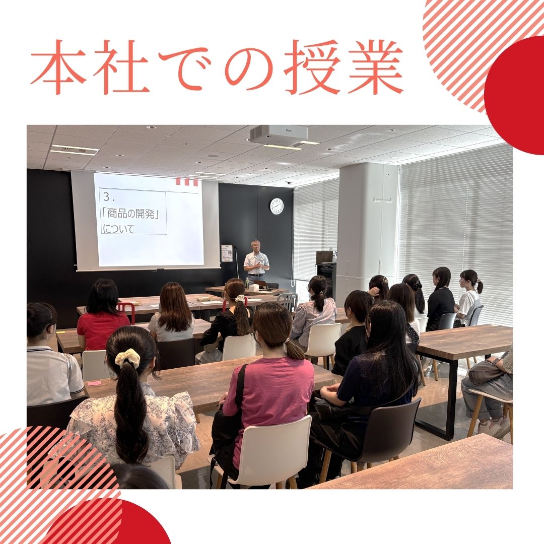 swuanzen's tweet photo. 授業「食品開発論」日本ケンタッキー・フライド・チキン株式会社の宮真二先生を紹介します。
本学と日本ケンタッキー・フライド・チキン株式会社本社において、食品開発に関する講義を受けた後、設計・試作・評価・プレゼンテーションの一連の実習に取り組みました。
Instagramをご覧ください！ https://t.co/wNXihs8Ldg
