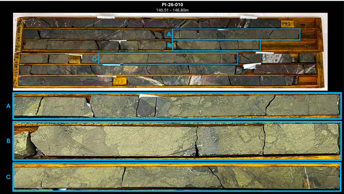 hmexploration's tweet photo. HM Exploration Expands Newly Discovered Blind Massive Sulphide Lens at Lewis Pilley’s Project

https://t.co/x1pnwq3KJo https://t.co/yDuuha1MgA