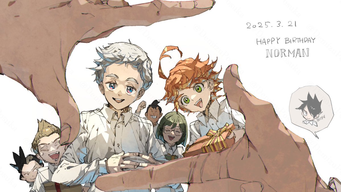 NE22194x63194's tweet photo. "We can waver, struggle and laugh together. Let's live together Norman!!"
📸 https://t.co/AW3agJHxRc