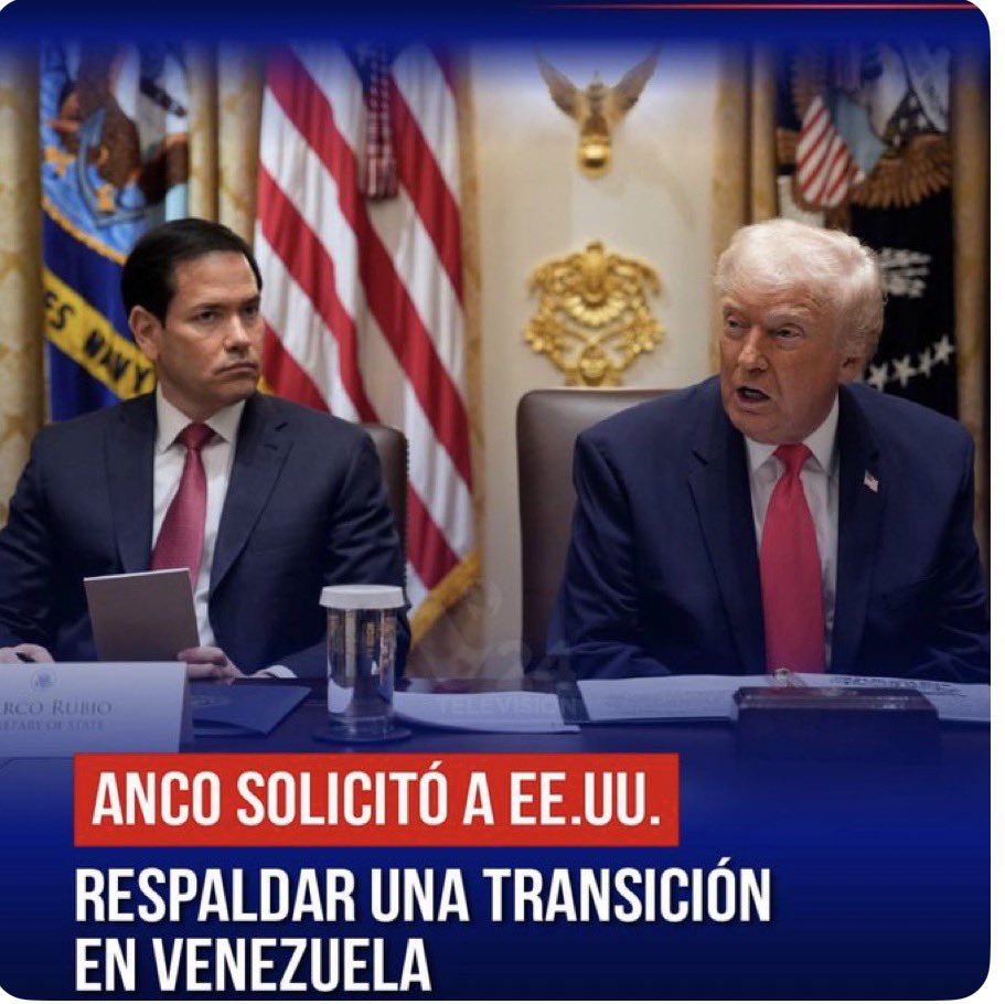ROSINACALCINA3's tweet photo. Carta pública de ANCO para @realDonaldTrump y @secRubio solicitando respaldo para instalar una Junta de Gobierno de Transición en Venezuela. Luego del #24Junio evidenciaron el colapso institucional. La actual estructura de poder no cuenta con capacidad ni pegitimidad
@G_GomezJ https://t.co/OYMaAWe3mL