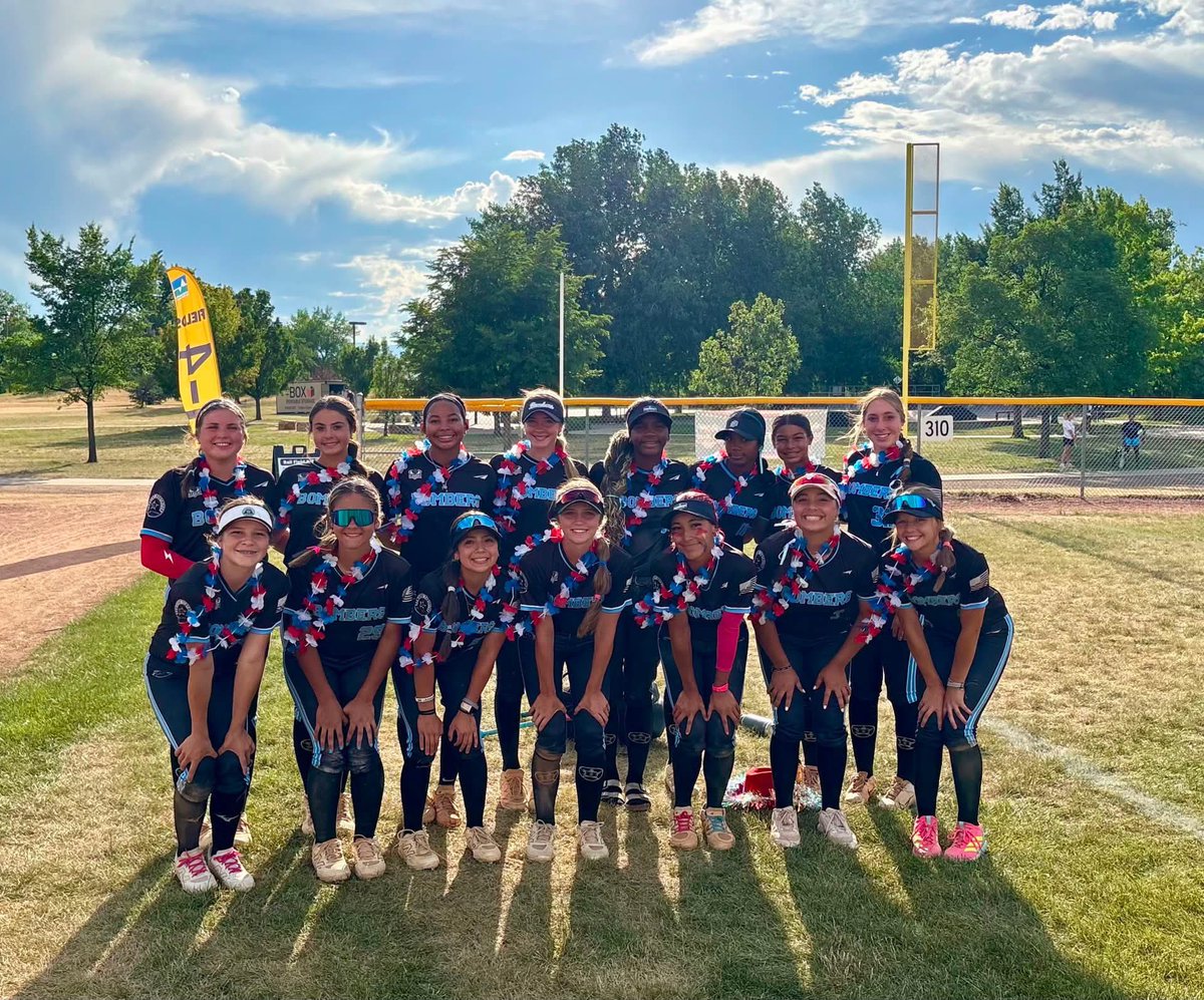 NorahGriff10's tweet photo. Colorado Sparkler was an awesome experience! Our team finished 3rd out of 56+ teams in the Supplemental Power Pool and had the chance to compete against some of the best teams in the nation. Proud of this group and all the work they put in. Stats:
• 22 IP • 3 ER • 26 SO• 0.955 ERA

Now it’s time to get ready for Alliance Nationals in Indiana.
@triplecrownspts @TCSFastpitch @bombers_academy @RecruitMatador @AGLSoftball @SoftbalAmerica @D1Softball @LineDsoftball @ExtraInningSB @BombersTexas @SoftballDown @lsu_dailynews