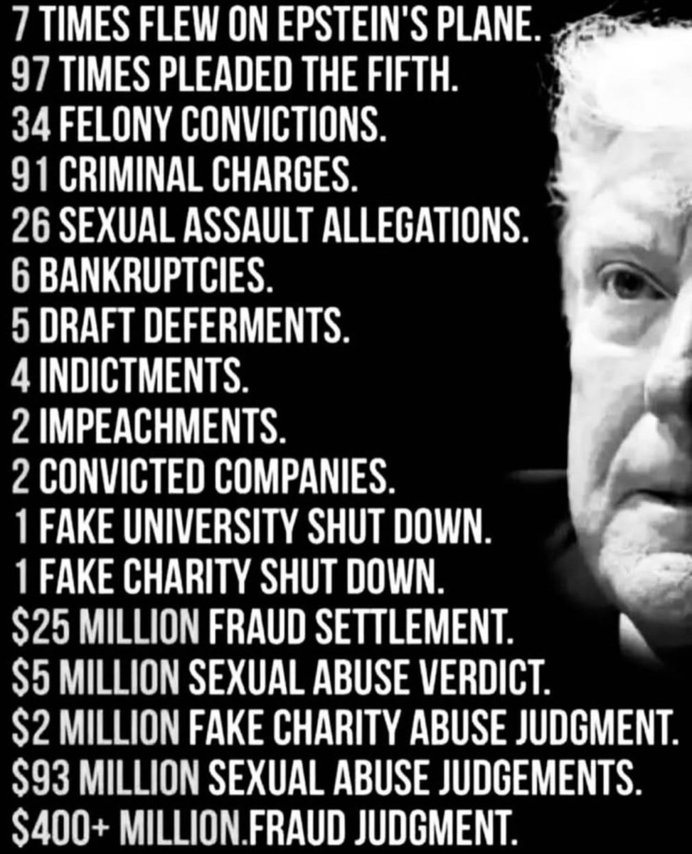 raw1135's tweet photo. @0laratrumpRv2 I think Trump is a piece of garbage! He’s robbing this country blind. And he’s a pedophile!! https://t.co/hsGU7fFvJ2
