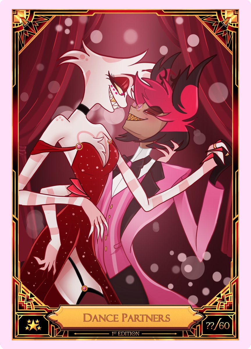 MidniteSkittles's tweet photo. Eternal Dance Partners ✨🩷#radiodust #hazbinhotelfanart #alastor #angeldust https://t.co/6dZlWmcDtr