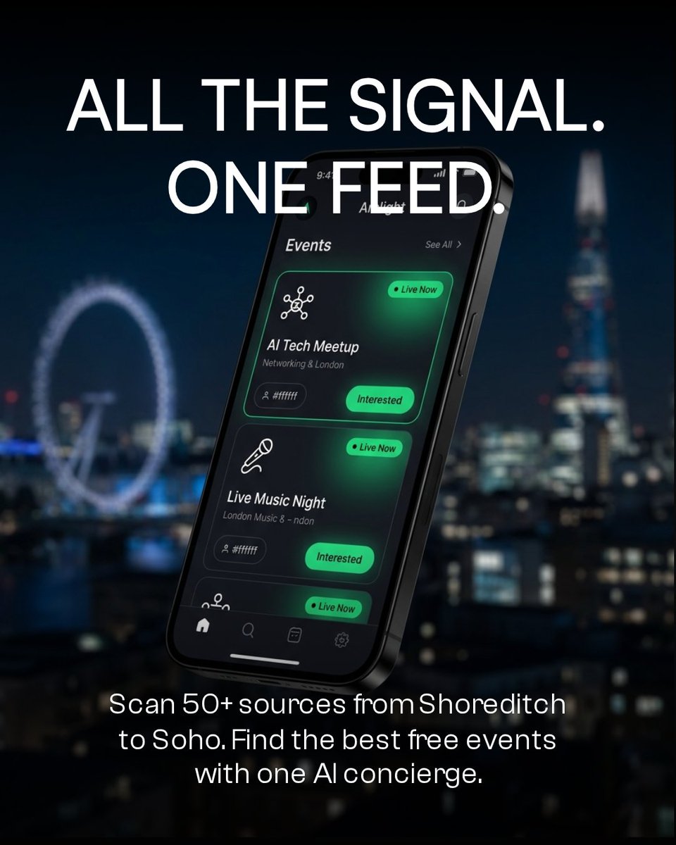 arclight_events's tweet photo. every event in london worth going to, minus the ten apps you'd need to find them. https://t.co/bOG7H4SXGy https://t.co/NGIPGskiZz