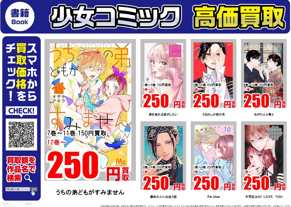 少年・少女コミック ｜高価買取情報 古本市場では話題の少年コミック