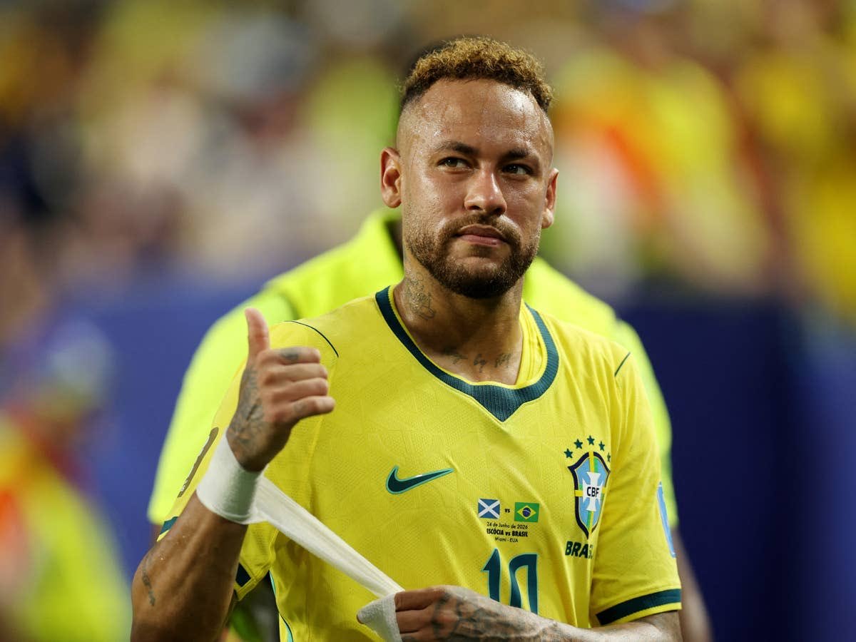 Isco_org's tweet photo. JUST IN: 🇧🇷 Brazil star Neymar retires from International football following World Cup loss to Norway. https://t.co/BwAj7uwCt1