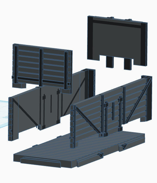 Tesla512's tweet photo. I give you the first peek of my new design for my printed products. I call it NEMBACH, short for NEM and Bachmann coupling styles they will have a standard chassis system where I can just print separate coupling systems that can be glued in and sell as ordered by the customer. https://t.co/6xrA0fMASK