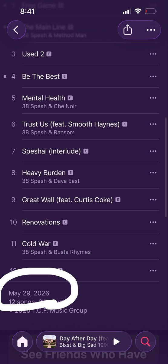 KickBackMack's tweet photo. @bdotTM @Drake @JColeNC @Tip @juviethegreat @RickRoss @FrencHMonTanA @rocmarci @CurrenSy_Spitta @kanyewest @IamSpesh dropped in 2026. 🤷🏿 https://t.co/McTtremtuN