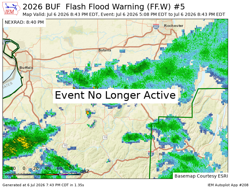 HuntersWx's tweet photo. BUF cancels Flash Flood Warning for Livingston, Wyoming [NY] https://t.co/ssJxs9DwVo https://t.co/RsDbDdelDY