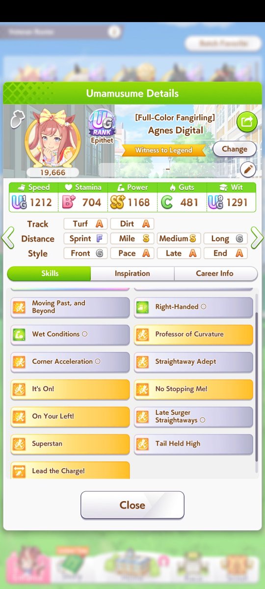 agonZUA's tweet photo. A very rare case in which all support cards finished their chains, but I lost like 250-300 stats due to 3 failed trainings, including a freaking wit training in summer 😕🙃🙄 She would have been UG2-3 otherwise. https://t.co/UkLKPNJIJY