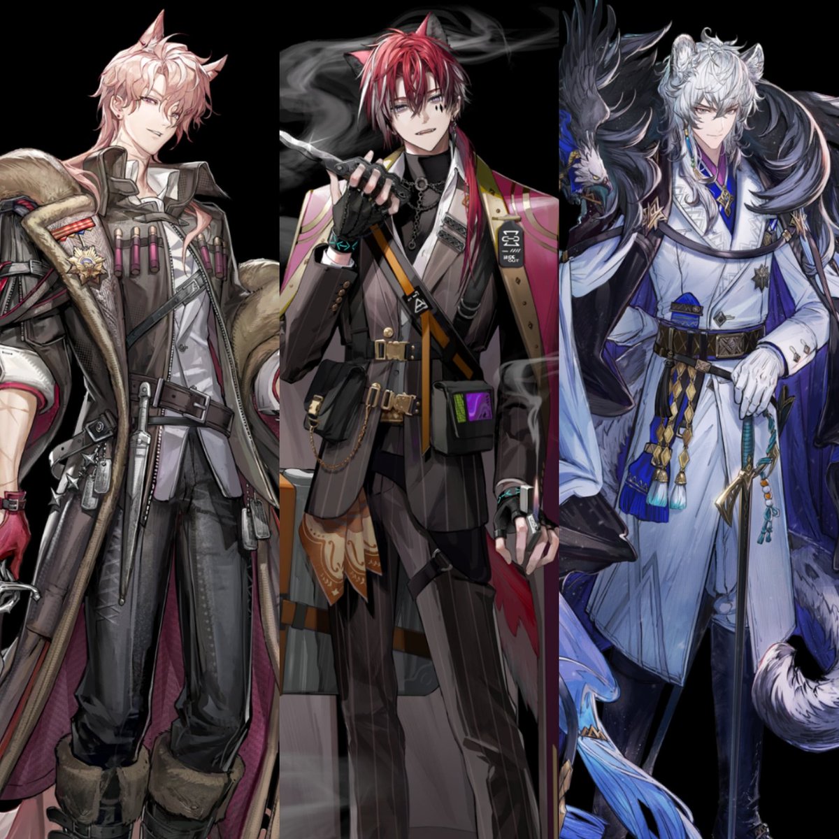 dailygachamale's tweet photo. PEAK MALE CHARS AWARD GOES TO : ARKNIGHTS 🔥

#Arknights https://t.co/qsDWa6NCDU