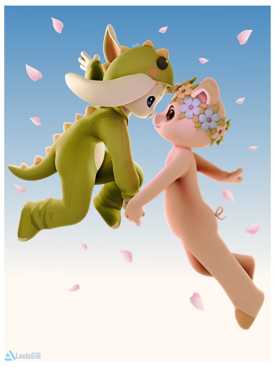 Louise_P_616's tweet photo. Póster de los roomies 🐰🐷
Aprovechando los modelos 3D de Conter y Vicky, me animé a realizar este póster con estilo anime. Jugando un poco con la iluminación, y creo que el render quedó bastante bien.

🎨https://t.co/Zfx7KldLdC

#cubiart #fanart @Conterstine @vickypalami https://t.co/zJsrW1oPsp