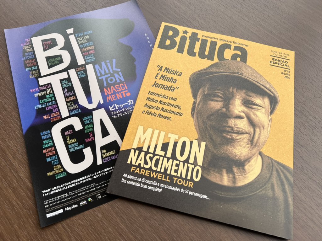kami_rock's tweet photo. 映画『Bituca MILTON NASCIMENTO FAREWELL TOUR』
昨日は坂本龍一から一日音楽に酔うと決めて近くのテアトル梅田で鑑賞
芸術というものはその誕生こそが革命だ
常に私が心に秘める想いを体感し落涙
私がScatRaw結成そのキッカケの神
絶対に観るべき
シニアの方は1300円
#Bituca #MiltonNascimento https://t.co/4PishXjymZ