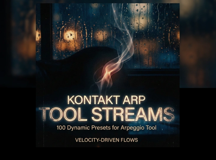plugincollector's tweet photo. Ocean Swift『Kontakt Arp Tool Streams』が期間限定で無料配布中です！
Kontakt 8に内蔵されているアルペジオツール用のプリセットを100種類収録した、静的な単音やコードを躍動感のあるリズムパターンに変化させる拡張パックです。
無料のKontakt Playerで使用できます。

https://t.co/4tYwKx2PVd https://t.co/9CQcdTeutt