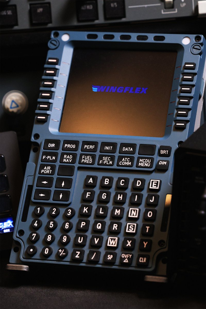 Wingflex_info's tweet photo. Complete Your Airbus Cockpit.

Limited-Time Bundle 丨 Buy a WINGFLEX A320 Overhead Panel and add a Full-Size A320 MCDU for just 9️⃣9️⃣ USD.

✔ In Stock &amp; Ready to Ship
✈️ Free Worldwide Air Shipping (7–14 Days)
🛡️ 12-Month Warranty &amp; Fast Customer Support

#wingflex #flightsim https://t.co/bbAD61f99R