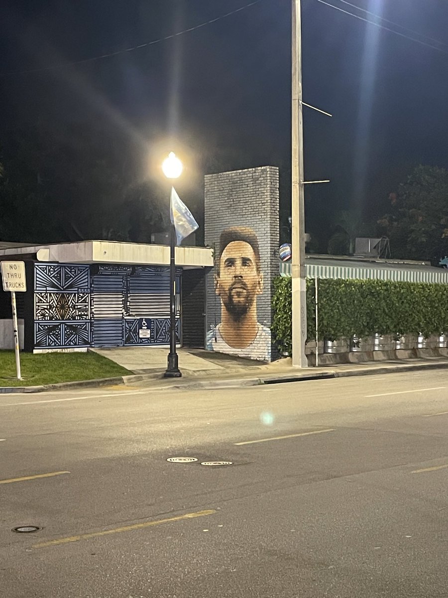 dshivran's tweet photo. There is a bit of Messi everywhere in Miami ! https://t.co/cekFbYvSoj