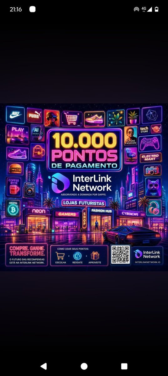 Adriano08040525's tweet photo. A ponte entre o comércio tradicional e os ativos digitais. InterLink é o futuro.

#interlink #itl #itlg #InterLinkSeoulPrivateMainnet https://t.co/4Yrs9qHdDl