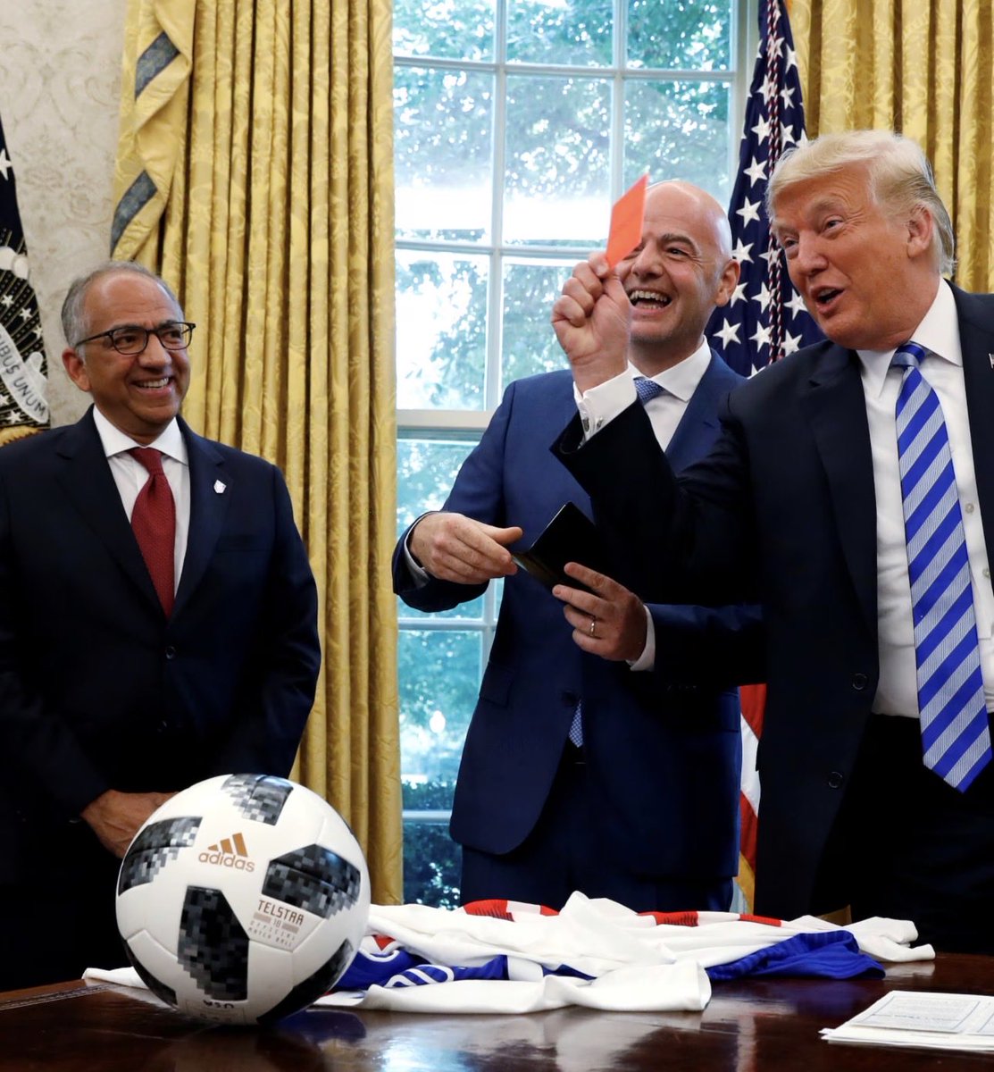 lilsispatrick's tweet photo. @mmpadellan @RpsAgainstTrump If the USA loses blame these idiots! The orange buffoon jinxes everything he lays a hand on and should’ve minded his own damn business. Let’s Go USA 🇺🇸 https://t.co/f0Hkp2y4ot