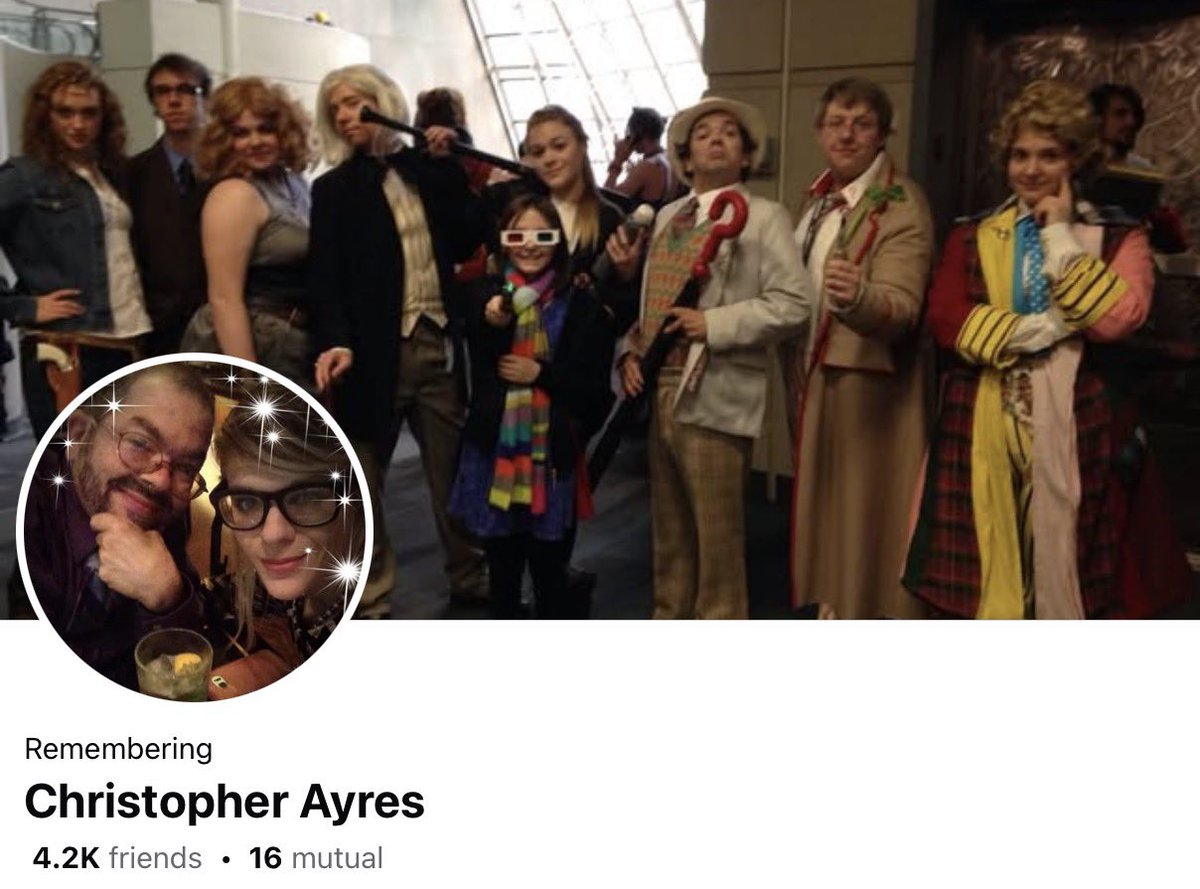 michaeltanzer's tweet photo. For those of you who are friends with Anime voice actors, but this is really serious…

I was once Facebook friends with Christopher Ayres. He was a true legend in the English dub industry. https://t.co/o0rkqe9UX7