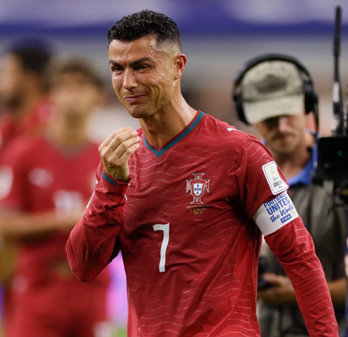 CDailey17_'s tweet photo. @Gavin05838758 @AJ_Smith42 @barstoolsports I will sleep so good at night knowing homelander will never win a World Cup. Messi is the goat. https://t.co/0GCqHHk5AQ