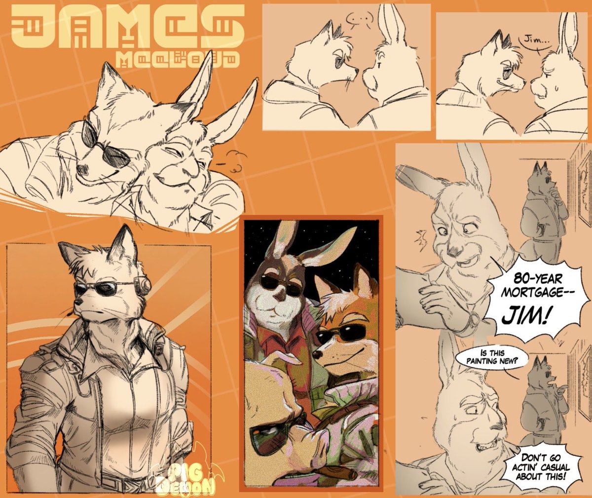 pigdemonart's tweet photo. Dad McCloud #starfox https://t.co/kYxxscpkEf