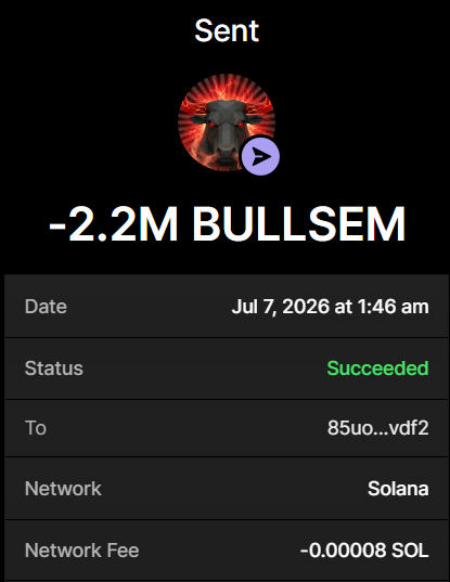 The Unstoppable Bull $BULLSEM tweet media