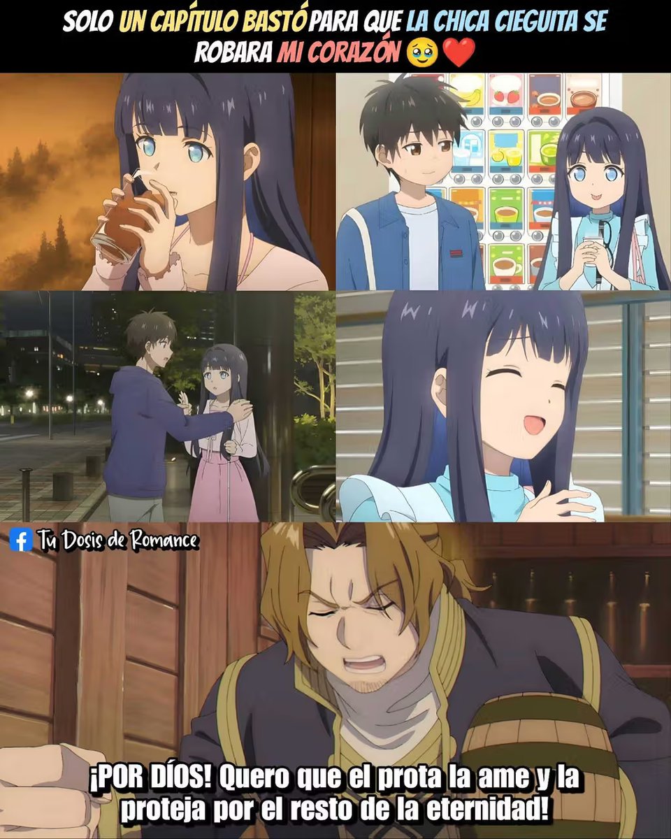 HctorCo55949274's tweet photo. Este es de esos animes con una historia tan conmovedora que de verdad quieres de todo corazón, que le vaya bien para que pueda tener muchas más temporadas en el futuro.

Anime: Love Unseen Beneath the Clear Night Sky https://t.co/rb7IeYAXtw