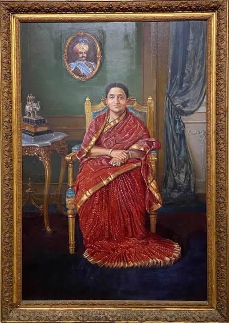 Girishvhp's tweet photo. Tributes to Raajamathe Kempananjammanni Vanivilasa Mahasannidhana avaru on her Smruthi Diwas. 🙏🏼

When 32-year-old Chamarajendra Wadiyar X, king of Mysore, fell ill and died, his son was still a minor. It was also the year when a severe epidemic of bubonic plague struck the city. This was when his wife, Maharani Kempa Nanjammani Vani Vilasa Sannidhana, took over as queen regent and ruled Mysore for eight memorable years.
During her rule Bangalore and Mysore saw great progress. The Shivanasamudra hydroelectric project, Asia's first, was commissioned, drinking water to Bengaluru was provided from Hesaraghatta Reservoir, the Rani started many schools for girls and 12000 girls got to study during her time, she lay great stress on pre and post-natal care for women and opened several hospitals and dispensaries.She also donated 372 acres of land to start the Indian institute of Science in Bengaluru.

Rani Vani Vilasa is remembered as a dynamic ruler who contributed greatly to the welfare of the people of Karnataka.