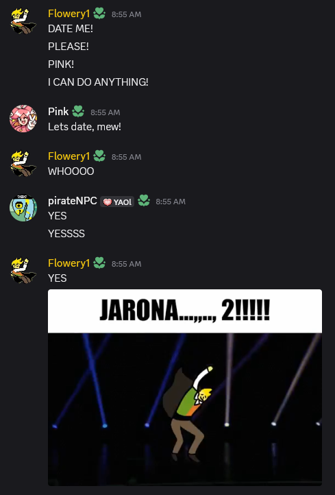 FloweryCH5's tweet photo. LET'S GOOOOOO!!! JARONA 2!!! https://t.co/Zp2auwwpfW