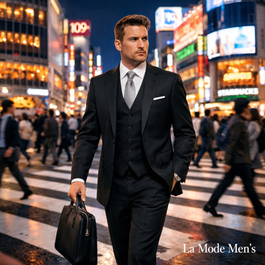 men_mode's tweet photo. The rhythm of the city demands precision. A silver silk tie paired with a timeless watch creates an undeniable synergy. It’s the hallmark of a man who values every second. 👔🏙️
#LaModeMens #MensStyle #TieGame #WatchStyle https://t.co/nnTiSaf10Q