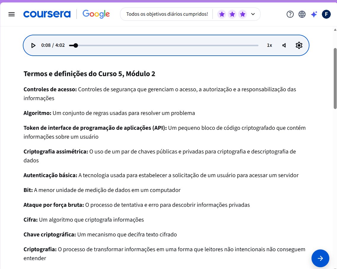 FCosta96287's tweet photo. 🟣 11/100 - Desafio Purple Team
Hoje resolvi voltar ao teórico e concluir a metado do curso 5 da Coursera , alguns termos que aprendi nesta jornada até aqui ⬇️
Unir teoria e prática é o que fortalece meu aprendizado. 📚
#bolhasec #studytwt https://t.co/JCMizjSApR