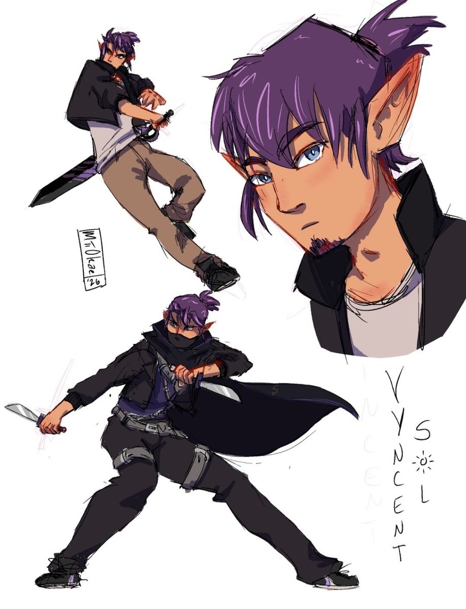 miiokae's tweet photo. Some Virian Sol to brighten your day 🗡 https://t.co/YELh7onUpN