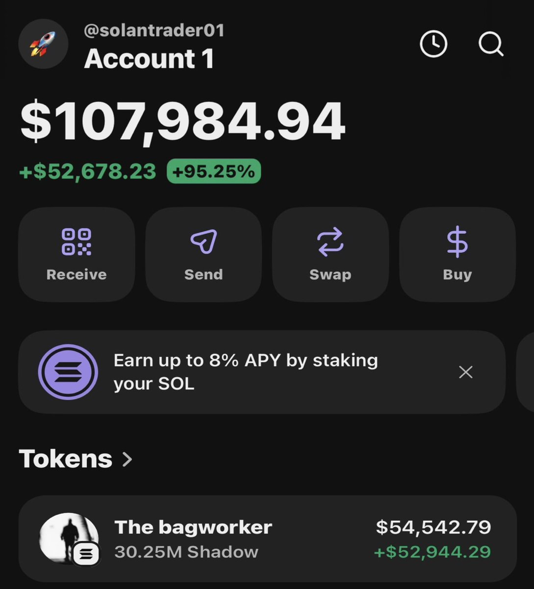CrptoTradr's tweet photo. $shadow is making waves printing massive profits on my Alpha telegram group 🏆📊🚀

Fams are celebrating as usual 

Ca: BWH6gtE5MSCS1GUoRpM5HrqQnV97oi8g8dDHAi41pump https://t.co/ua5extZZyJ