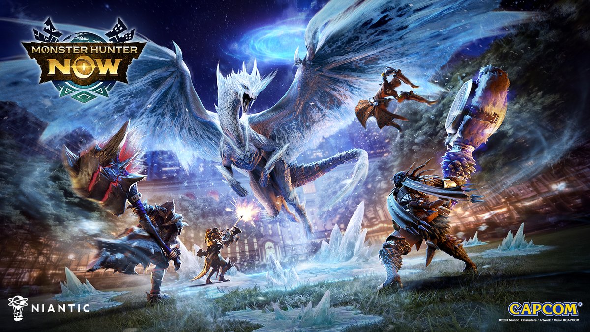 mh_now's tweet photo. ꧁古龍「イヴェルカーナ」が登場꧂

新スキルを持つ防具「ラヴィーナシリーズ」や
武器が追加！💪
さらに期間限定イベント
#モンハンNowサマーハント2026 が開催決定🌊

仲間や世界中のハンターと共に古龍に挑戦しましょう！

#モンハンNow
👉https://t.co/55j6XQv6Vg https://t.co/RCRNecCtKe
