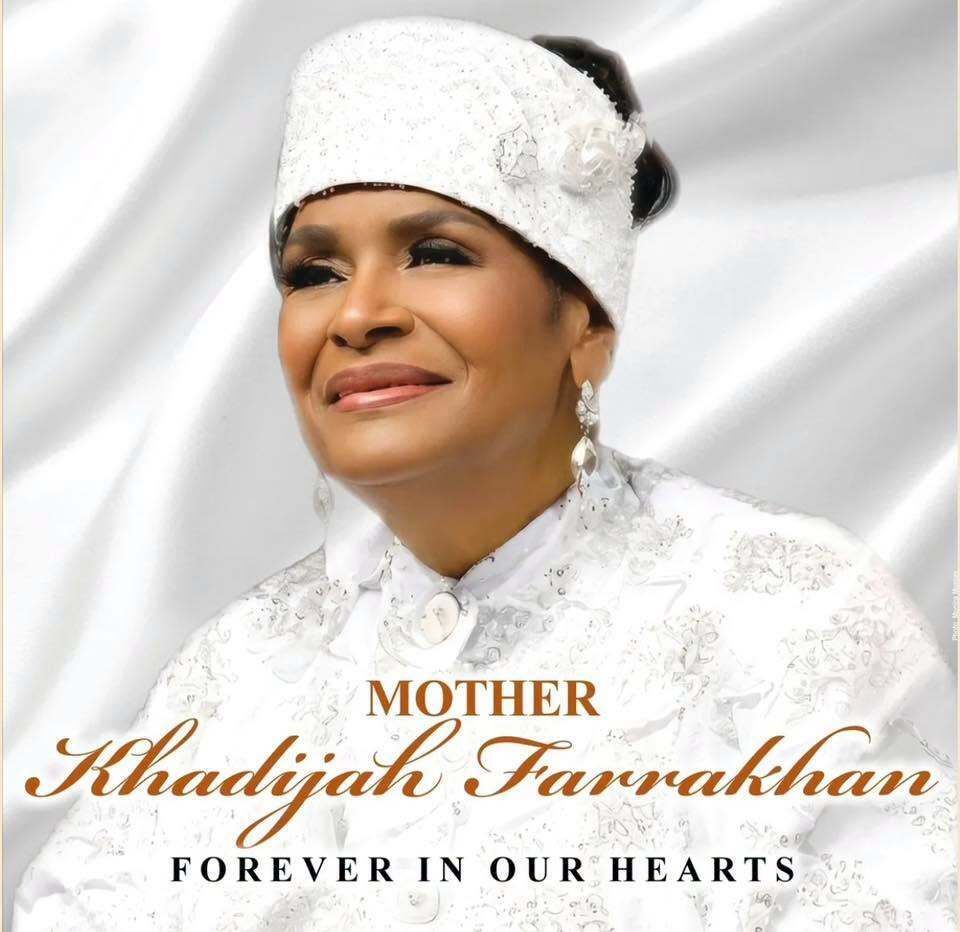 OfficialNOI's tweet photo. First Lady of the Nation of Islam remembered as the God-given helpmeet who helped the Honorable Minister Louis Farrakhan rebuild the work of the Most Honorable Elijah Muhammad https://t.co/1LGAK5NDBe 

#MotherKhadijah #Farrakhan https://t.co/whzdA1fmH0